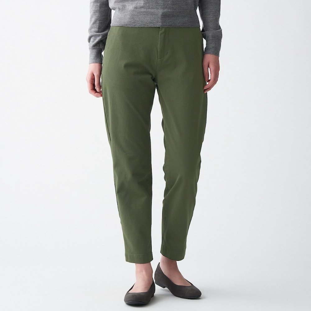 (NWT) MUJI - Olive Cotton Chinos